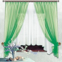 Штора для кухни Nivasan Лидия Hk.Ld-16, 170х400 см