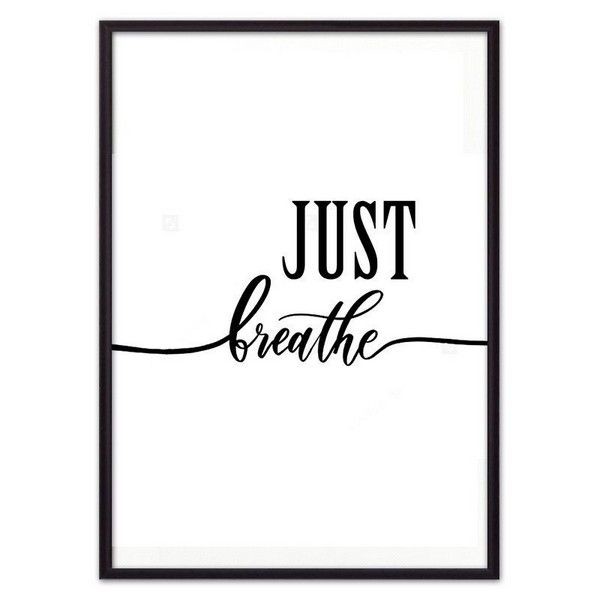 Постер Дом Корлеоне Just breathe 07-0549-50х70, 50х70 см