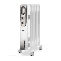 Обогреватель масляный Zanussi EspresZOH/ES-07W с механическим термостатом, 1500 Вт, 7 секций