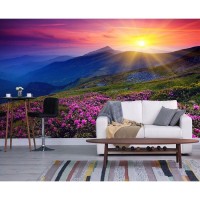 Фотообои Мир Рассвет в горах PrMir-5045-V4 380х270 см