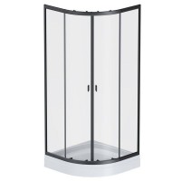 Душевая ширма AM.PM 80x80 X-Joy Twin Slide W88G-205-080BT, без поддона