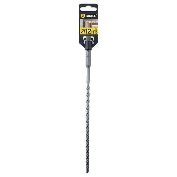 Сверло по бетону GRAFF 12x150x210 мм, SDS-plus, GSPD12210