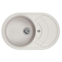 Кухонная мойка GRANULA кварцевая,оборачиваемая GR-7801 775*495 мм базальт.