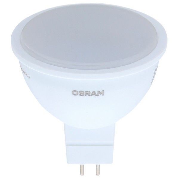 Лампа светодиодная Osram, GU5.3, 4.2 Вт, 400 Лм, свет холодный белый, матовая колба