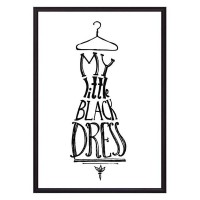 Постер Дом Корлеоне Little Black Dress 07-0088-40х60, 40х60 см