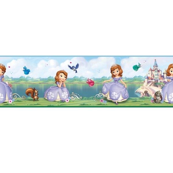 Бордюр для обоев York Wallcoverings Disney II DS7618BD