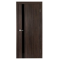 Дверь межкомнатная Мирра остеклённая Hardflex цвет дуб кастелло 70x200 см (с замком и петлями)