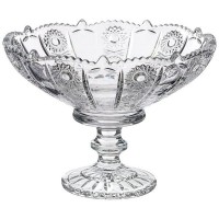 Конфетница На Ножке "34;Muza Crystal "34; Диаметр=19,5 См. Высота= 15 См. Lefard
