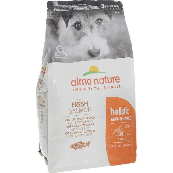 Сухой корм для собак малых пород ALMO NATURE Holistic Лосось 2 кг