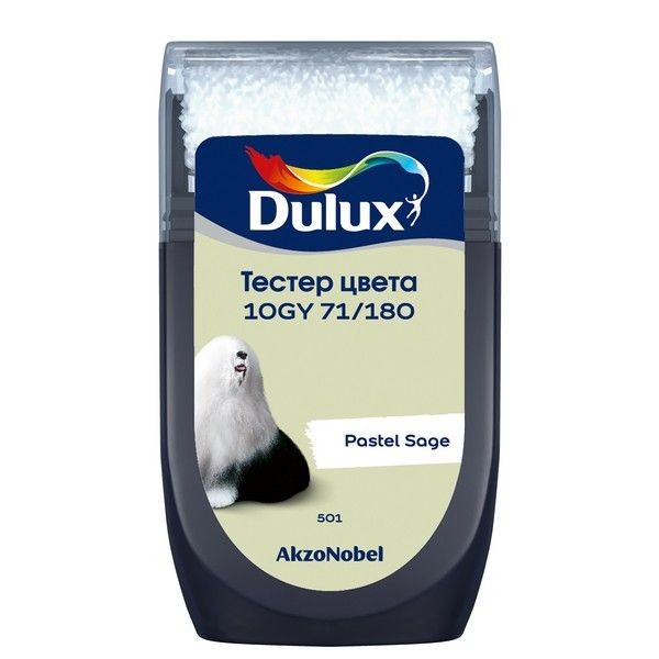Тестер краски для стен Dulux 10GY 71/180 цвет зелёный 30 мл