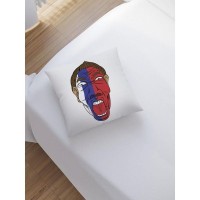 Декоративная наволочка JoyArty Футбольный фанат sl_28258935, 45х45 см