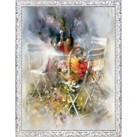 Картина на холсте Русская Коллекция Приглашение ХВ-х46, 68х88 см