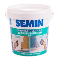 Шпаклёвка влагостойкая Semin 1.5 кг