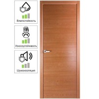 Дверь межкомнатная Лофтвуд 2 глухая 80x200 см шпон натуральный цвет дуб американский