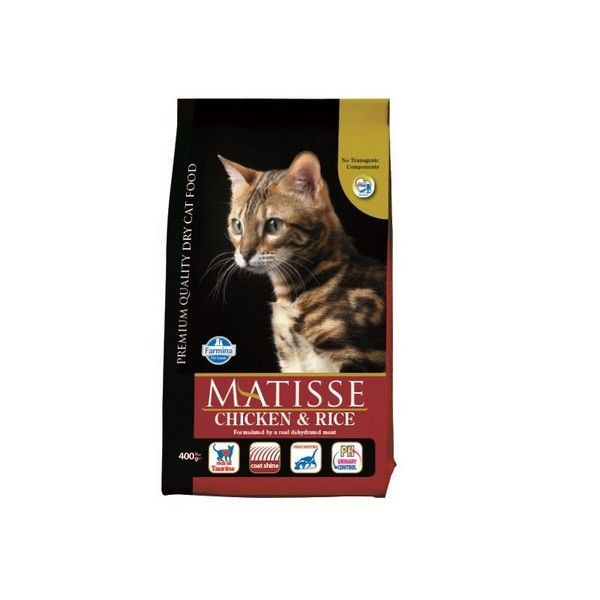 Сухой корм для кошек MATISSE Курица с Рисом 400 г