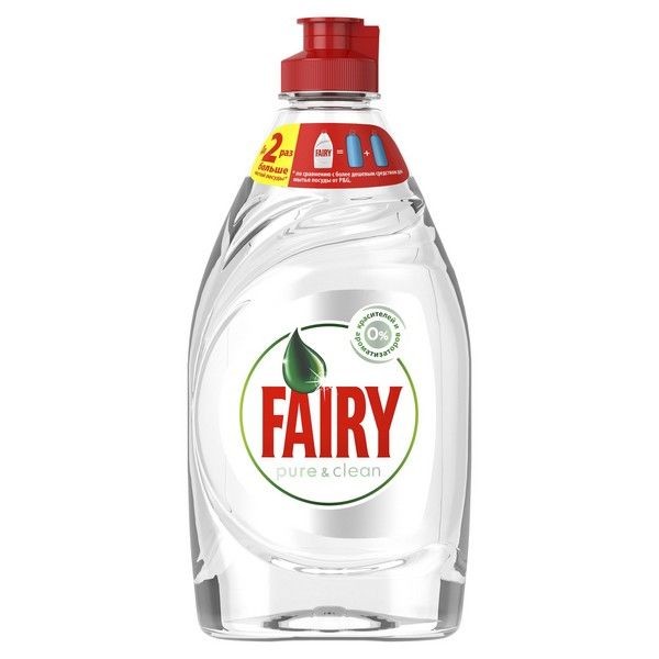 Средство для мытья посуды Fairy Pure and Clean 450 мл