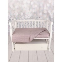 Комплект постельного белья Amarobaby Косичка AMARO-3003-OCK, 3 предмета