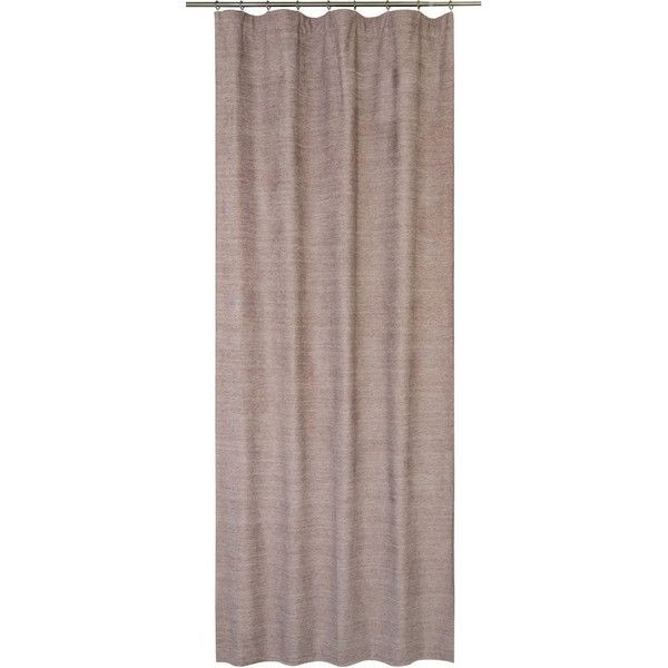 Штора на ленте Gardan 140x280 см цвет розовый