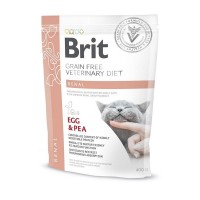 Сухой корм для кошек при заболеваниях почек BRIT VDC Renal беззерновой Яйца Горох 400 г