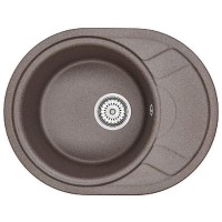 Кухонная мойка GRANULA кварцевая,оборачиваемая GR-5802 575*445 мм эспрессо.