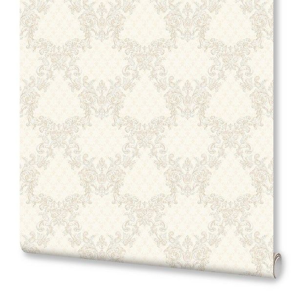 Обои флизелиновые Euro Decor Франсуаза белые 1.06 м 7023-00