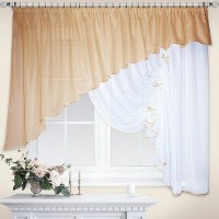 Штора для кухни правая Nivasan Джульетта Hk.DG-P5, 170х400 см
