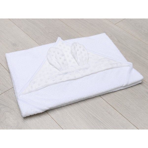 Полотенце детское AmaroBaby Honey Bunny AMARO-54HB-B0, 90х90 см