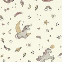 Обои флизелиновые Rasch Kids&Teens III бежевые 0.53 м 815009