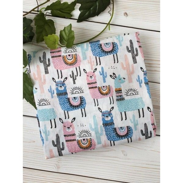 Простыня AmaroBaby Ламы 125х75 см, бязь