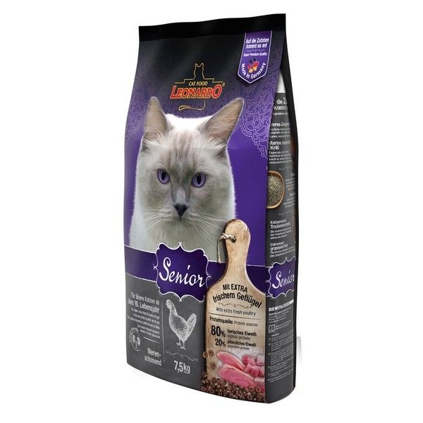 Сухой корм для кошек Leonardo 7,5 кг 1 шт