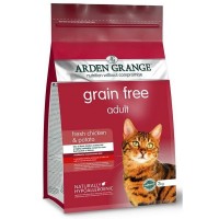 Сухой корм для взрослых кошек ARDEN GRANGE беззерновой Курица Картофель 2 кг