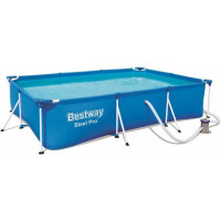 Бассейн каркасный прямоугольный Bestway Steel Pro 300x201x66 см 3300 л