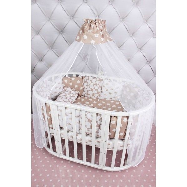 Комплект постельного белья AmaroBaby в кроватку, бязь 19 предметов