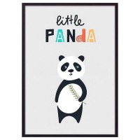 Постер Дом Корлеоне Панда "34;Little panda "34; 07-0648-40х60, 40х60 см
