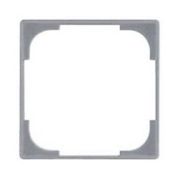 Вставка декоративная в рамку ABB Basic 55 цвет серебристый