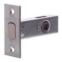 Задвижка межкомнатная Standers TL02-CP, сталь, цвет хром