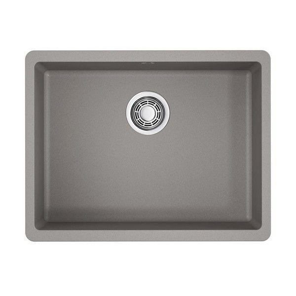 Кухонная мойка OMOIKIRI Kata 54-U-GR 54х42см искусственный гранит/leningrad grey