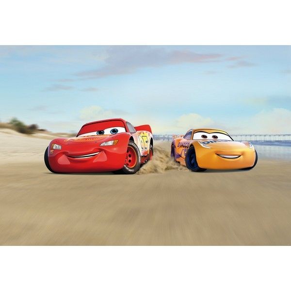 Фотообои Komar Disney Cars Beach Race 8-4100 254х368 см