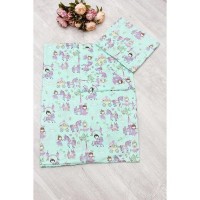 Комплект постельного белья AmaroBaby Time To Sleep в кроватку, бязь 3 предмета