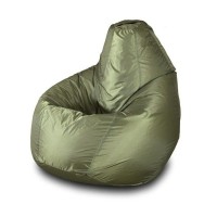 Кресло-груша Пазитифчик хаки 01, 90х80 см