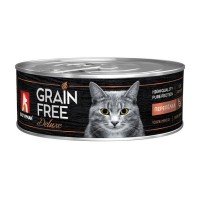 Влажный корм для кошек ЗООГУРМАН «GRAIN FREE», Перепёлка, 100г