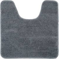 Коврик для туалета Swensa Presto 50x50 см цвет графитовый