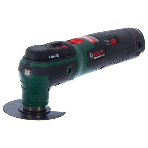 Реноватор аккумуляторный Bosch UniversalMulti 12, 12.8 В Li-ion 2.5 Ач