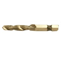 Сверло метчик Практика Эксперт М6, шаг 1,0, длина 57 мм, хвостовик HEX 1/4 "39;, блистер, 774-993