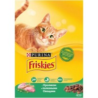 Сухой корм для кошек Friskies® кролик, 400 г
