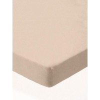 Простыня на резинке DeНАСТИЯ DeNastia X 180x200+25 см, светло-коричневый, C000003