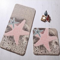 Коврик для ванной Confetti Bella 57Х100см Starfish (Розовый)