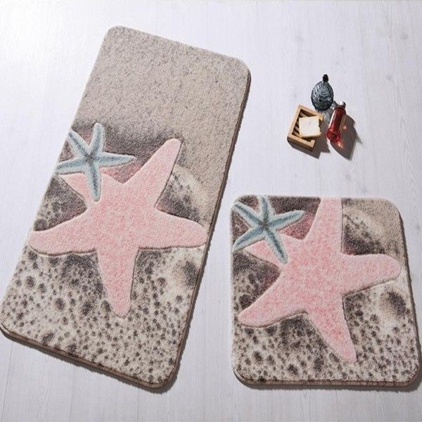 Коврик для ванной Confetti Bella 57Х100см Starfish (Розовый)