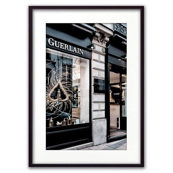 Постер Дом Корлеоне Витрина Guerlain 07-0052-21х30, 21х30 см