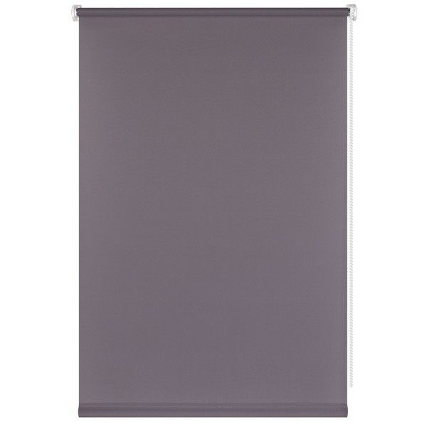 Штора рулонная Plain, 60x160 см, цвет серый